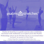 Psalms & Stretches flyer
